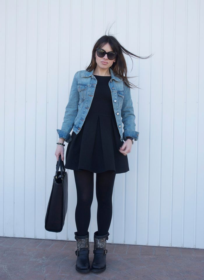 BikerBoots LadyDress BikerBoots LadyDress