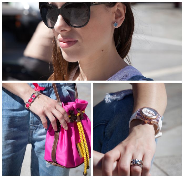 Denim Dungaree Details