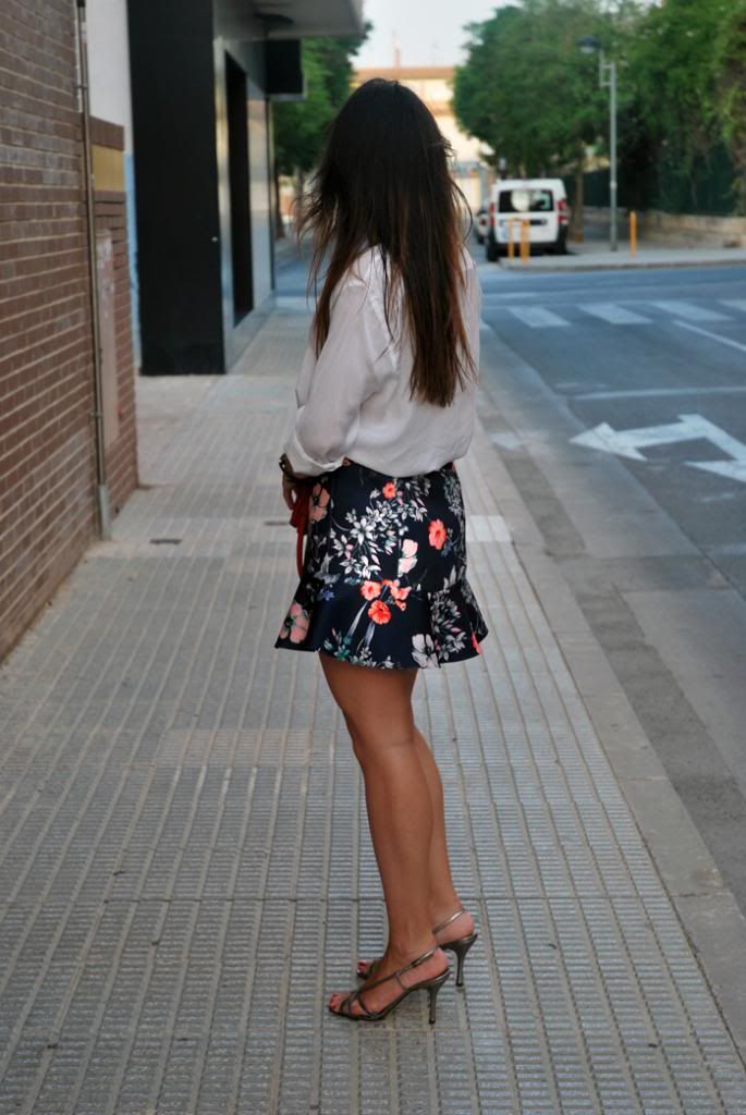 Floral Skirt StreetStyle