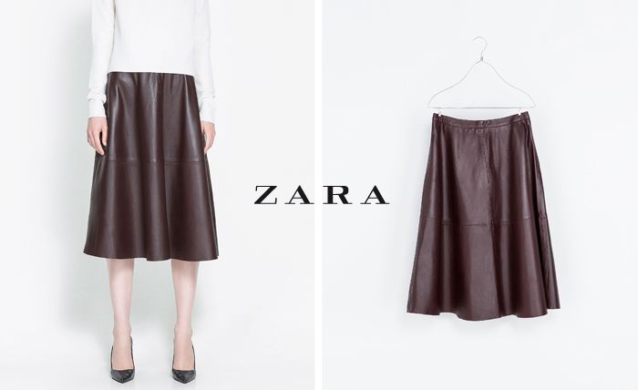 Falda Capa Zara