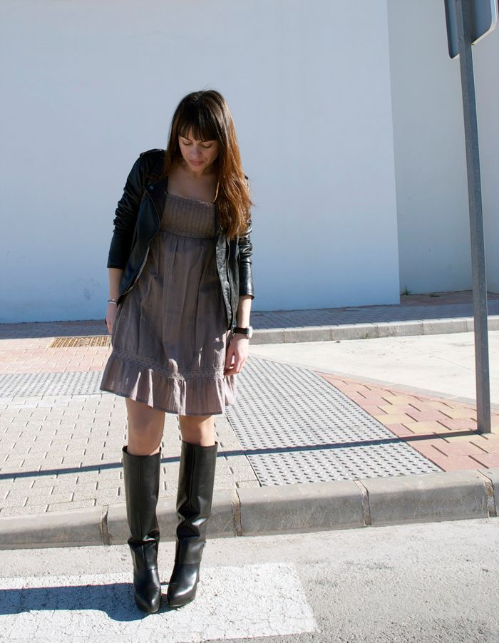 RomanticDress and GivenchyBoots