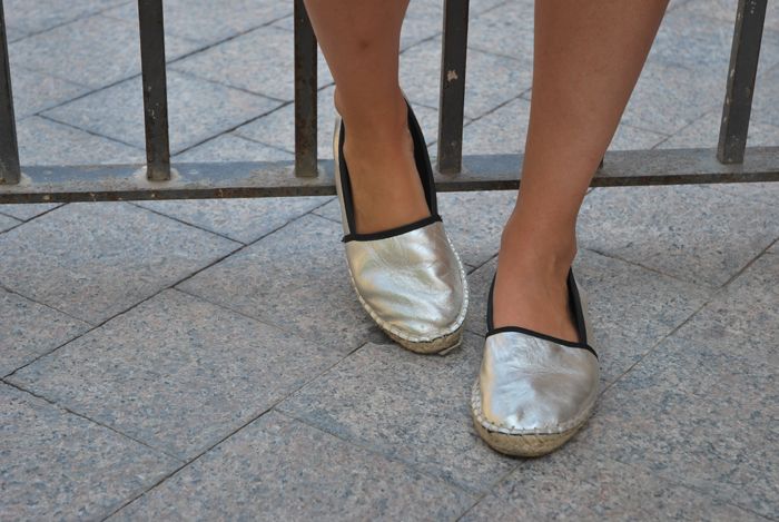 Metallized Espadrilles StreetStyle