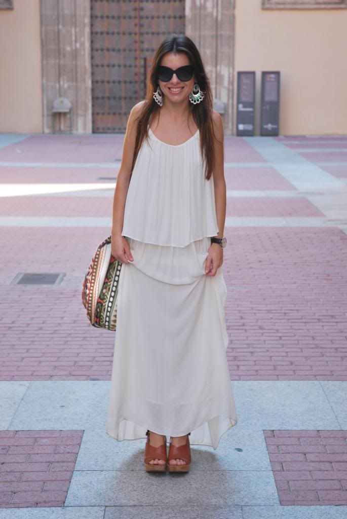 White Dress StreetStyle