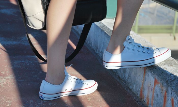 White Converse