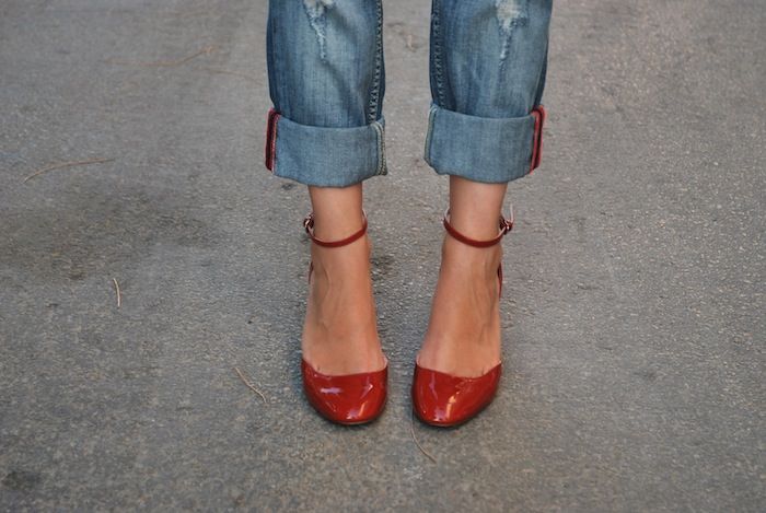 Red Shoes StreetStyle