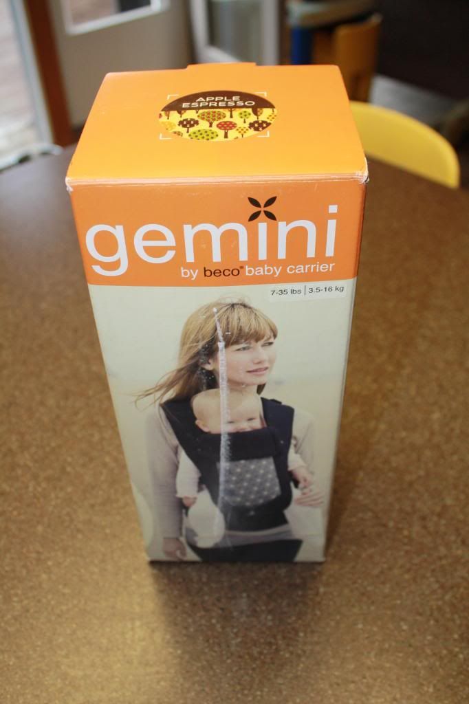 REDUCED!!! Beco Gemini in Apple Espresso GN print REDUCED!!! Beco Gemini in Apple Espresso GN print