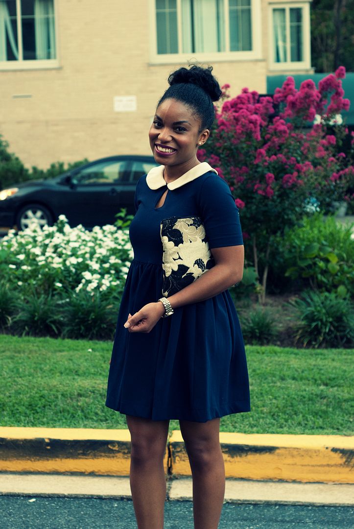 What I Wore to an Obama 2012 Fundraiser // The Feisty House obama 2012 fundraiser, christian democrat, what to wear to a fundraiser, peter pan collar dress, black style blogger, black fashion blogger, the feisty house