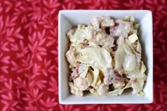 Artichoke-Bacon Chicken Salad Sandwiches