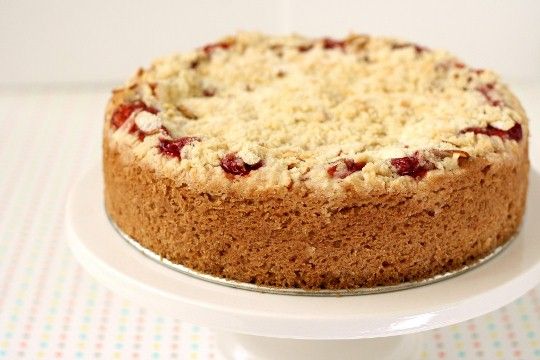 Cherry Cream Cheese Coffee Cake