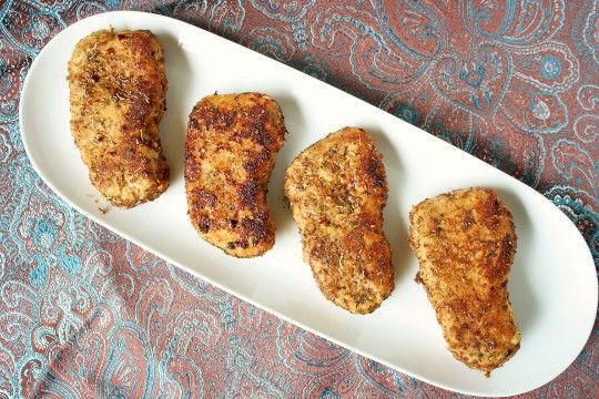 Cocoa Spiced Pork Chops