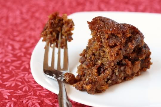 Pumpkin Pecan Pudding Cake