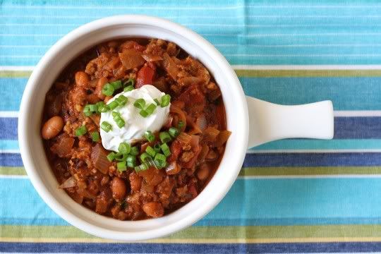 Smoky Beef and Bacon Chili