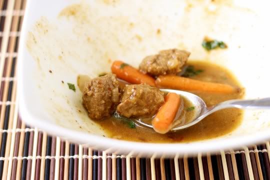 Spiced Beef Stew with Carrots and Mint