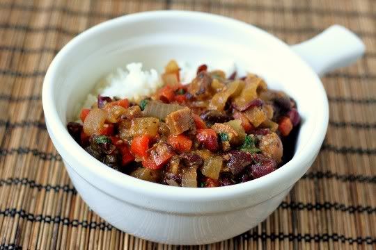 Spicy Sausage and Red Beans with Rice