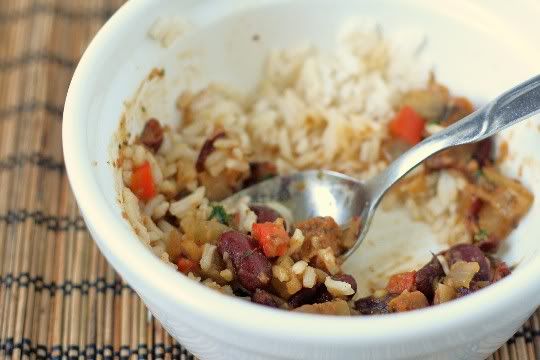 Spicy Sausage and Red Beans with Rice