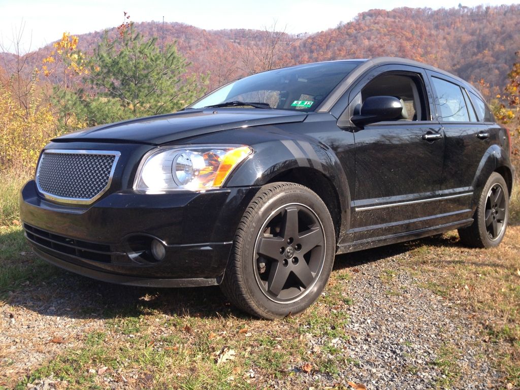 I recently Plastidiped my stock 18s and I really like the way they look but I'm wanting something different. This is what the Caliber looks like right now ...