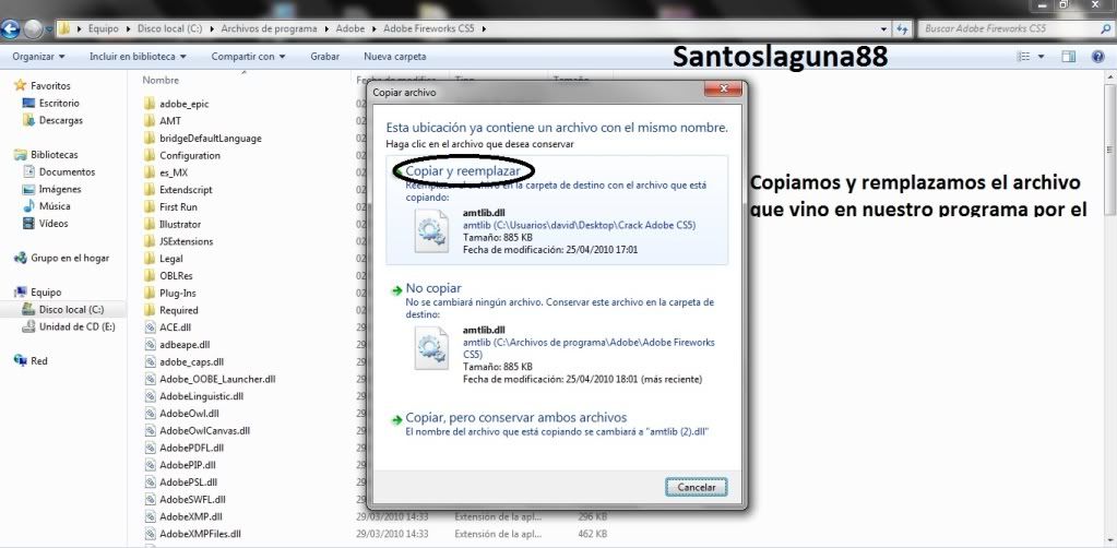 encuentrahoy - Amtlib.dll o Crack Para todos lo Programas de Adobe CS5 ...