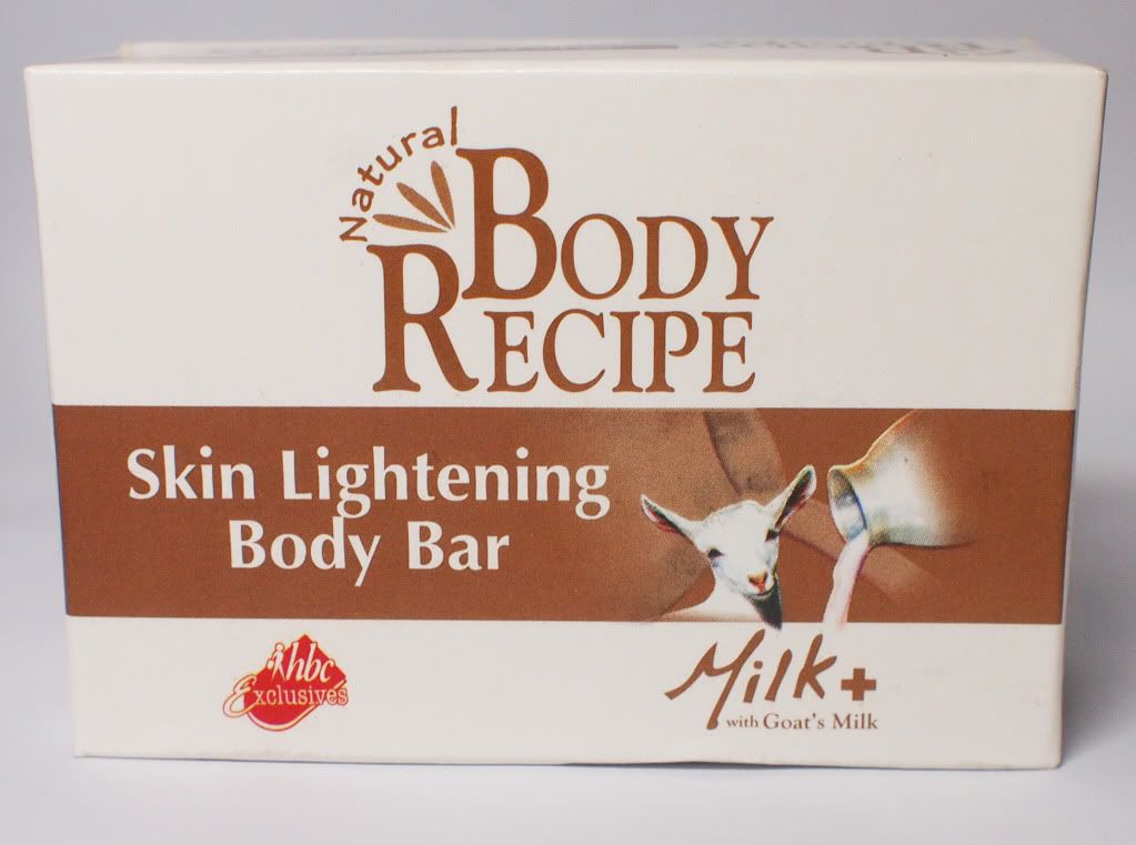Skin Lightening Body Scrub with Goat's Milk and more 