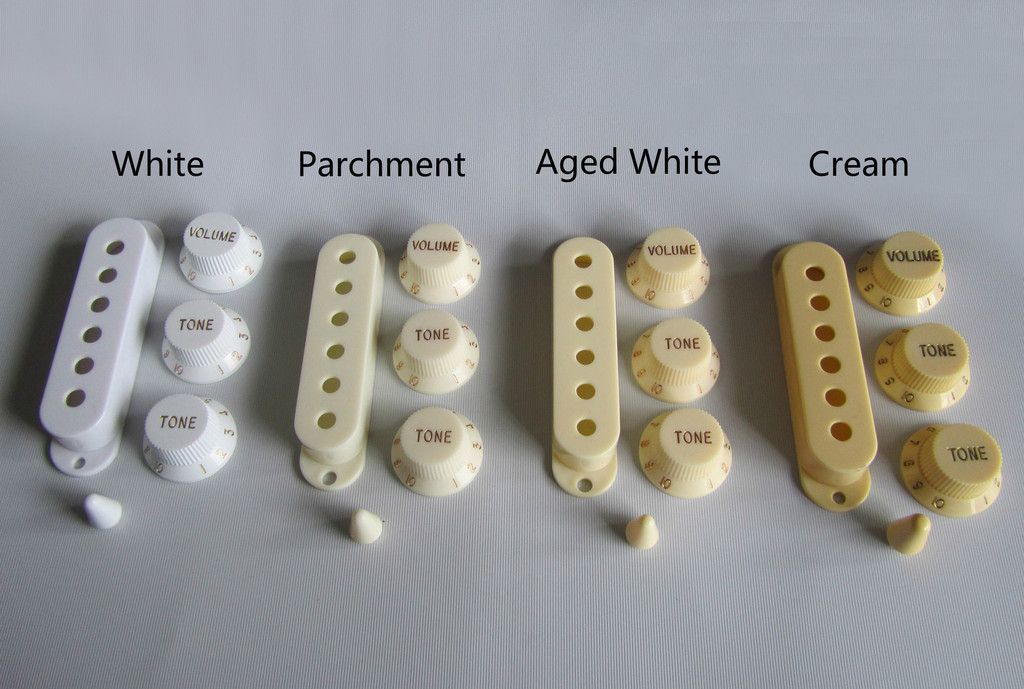 52mm Parchment 3 Single Coil ST Strat Guitar Pickup Covers fits Stratocaster eBay