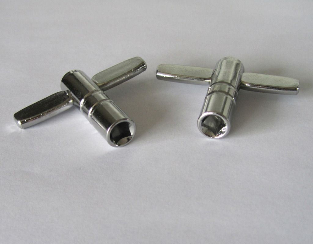Free Shipping 2pcs Chrome Drum Tuning Key 5.5mm Standard Square Type eBay