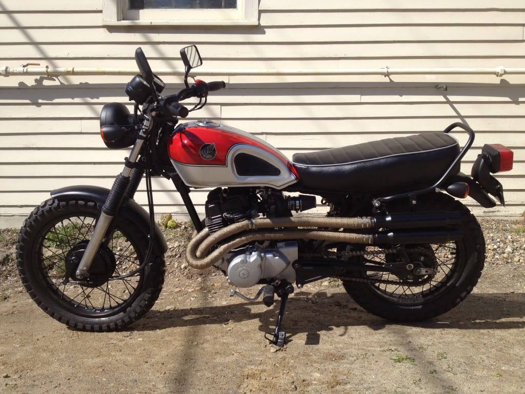 honda rebel 250 scrambler