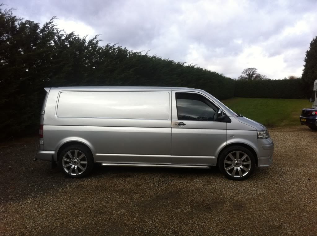 vw transporter modified