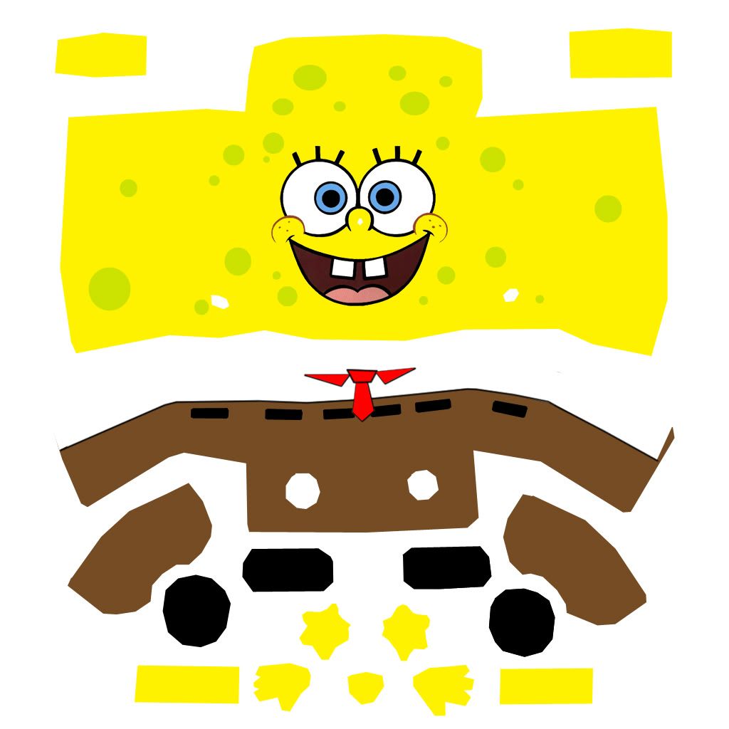 Game Textures Spongebob