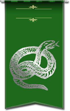 Heraldic Slytherin Banner Pictures, Images and Photos