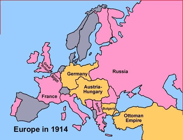 Triple Entente 1914