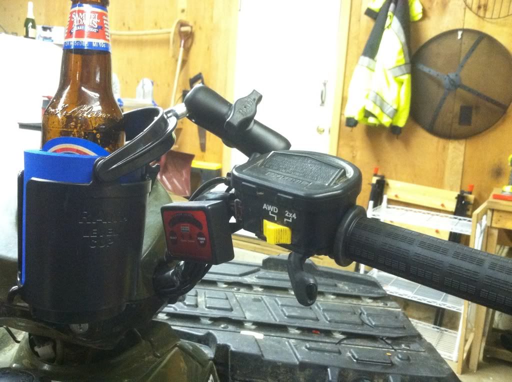 Symtec heated grips install Polaris ATV Forum