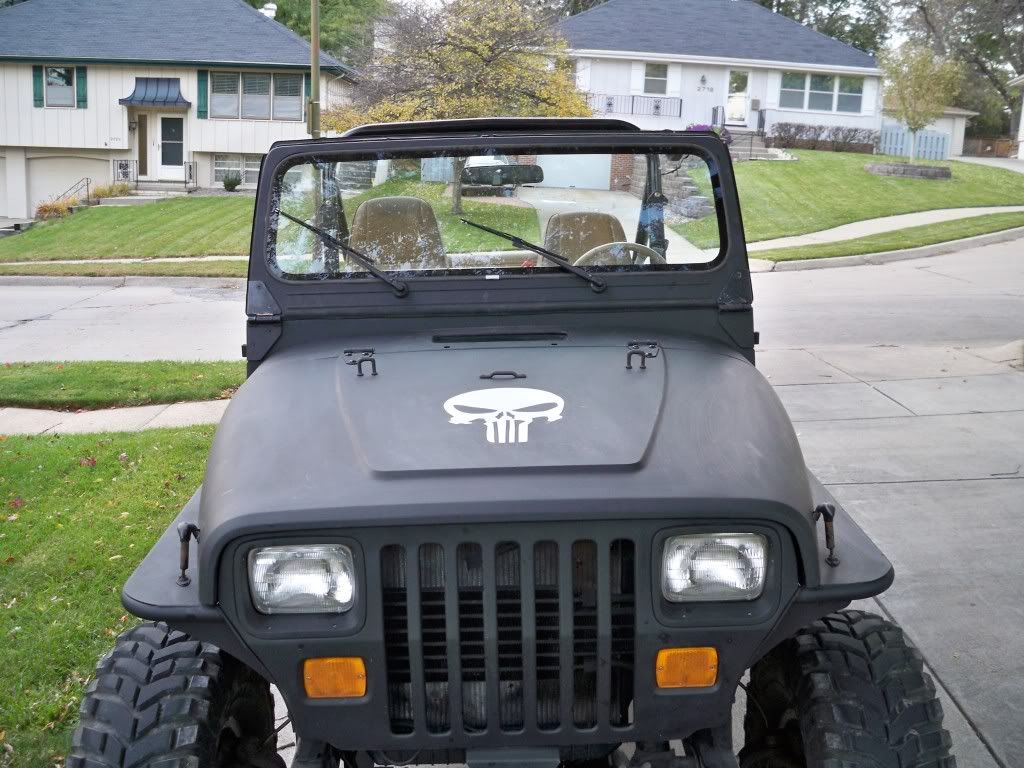 Jeep punisher stickers #3