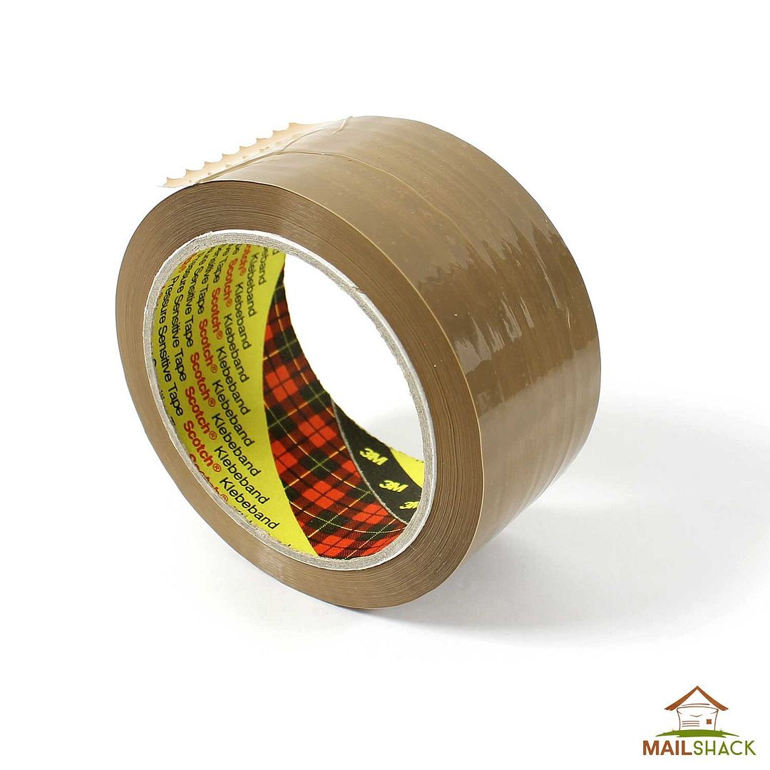 12 ROLLS 3M Scotch Packing Parcel Sellotape Tape STRONG 66m x 48mm