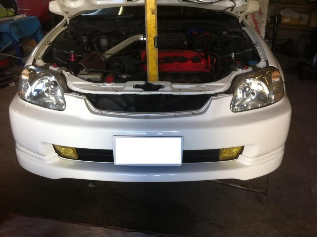 Aftermarket EK9 headlight sidelights mod Honda Civic Forums