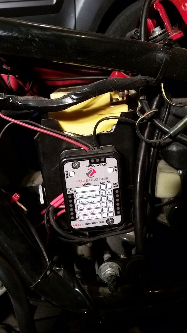 Currently have it all switched, so I guess I don't really need it, but I may put a 12V or 5VUSB outlet on there too.