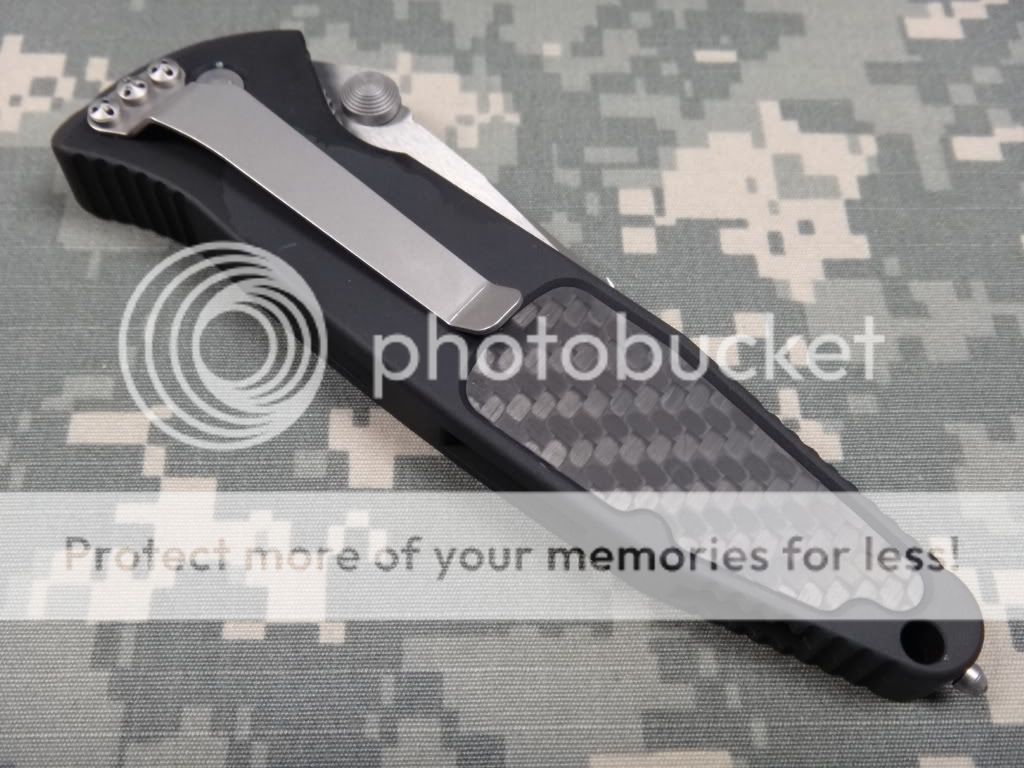 Microtech Socom Elite M/A Folding Knife Carbon Fiber (4 Satin Plain 