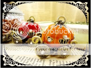 Cinderella Pumpkin Carriage Pendent Necklace New Arrival  