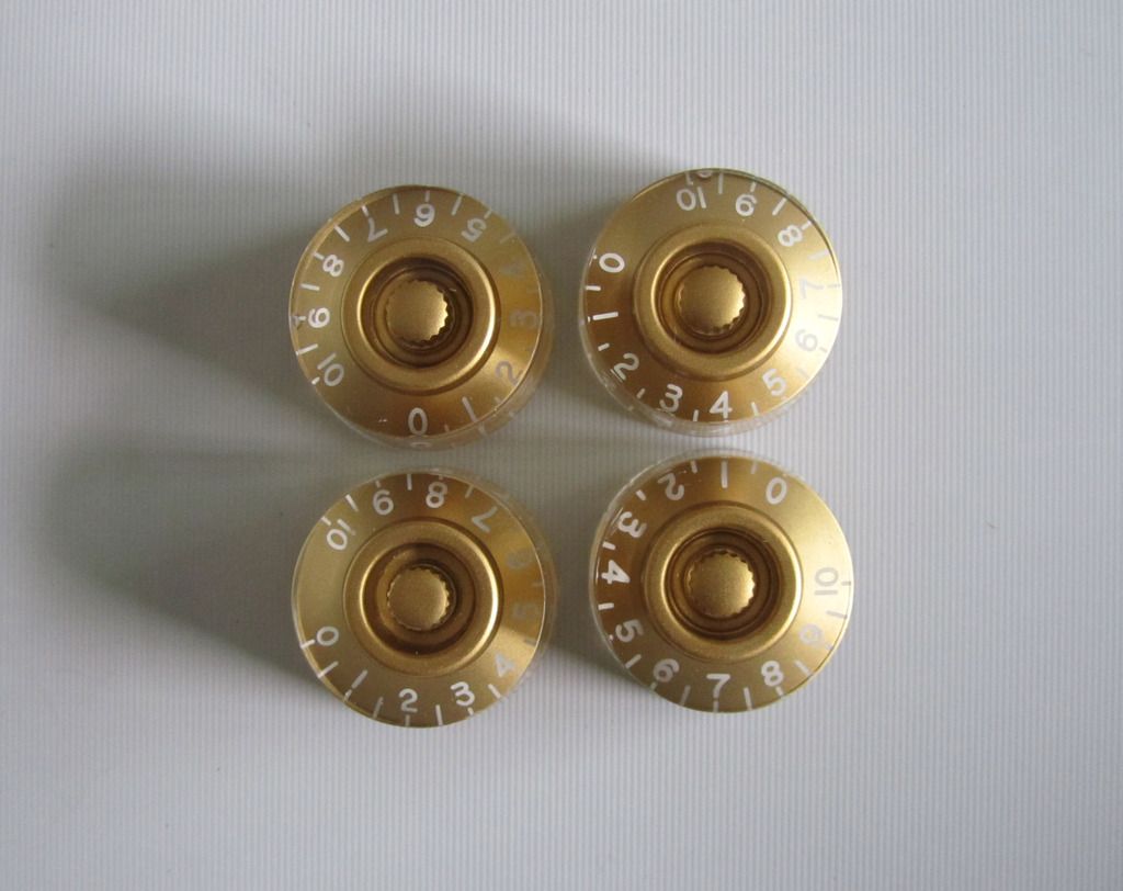 4x Gold LP Guitar Control Knobs Speed Dial Knobs Fits Les Paul eBay