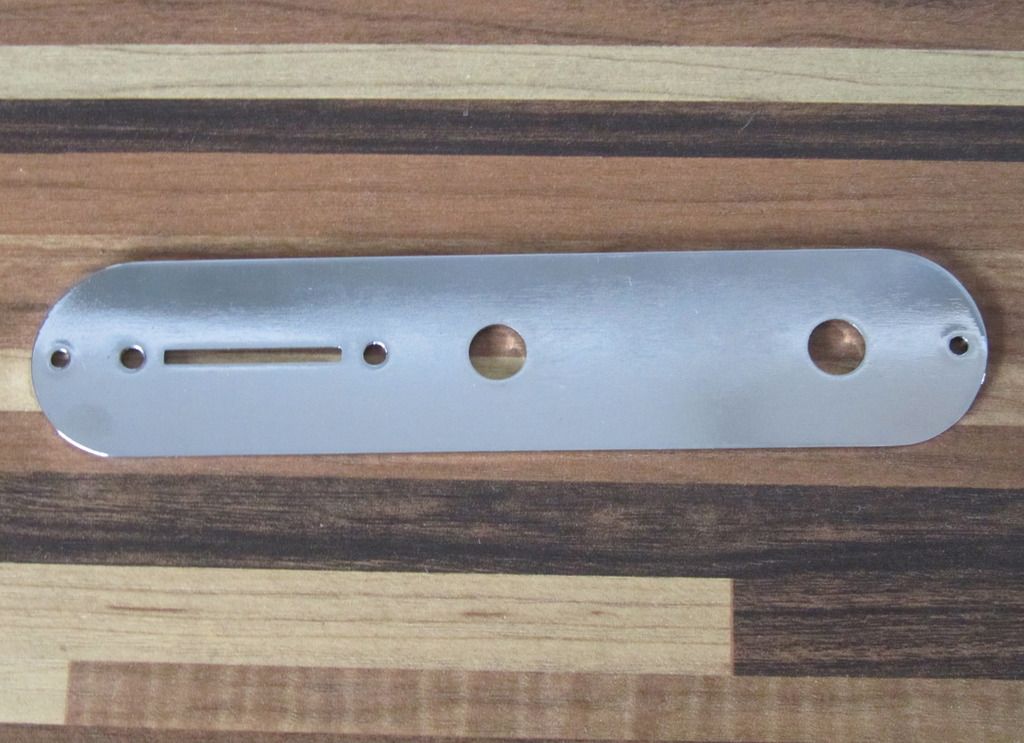 USA Size Tele Guitar Control Plate Chrome for Fender Telecaster eBay