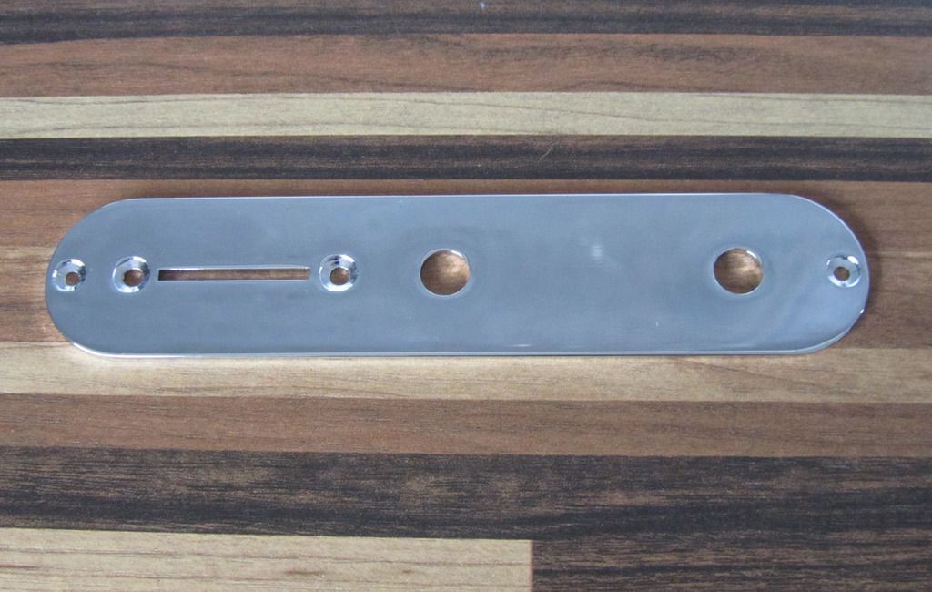 USA Size Tele Guitar Control Plate Chrome for Fender Telecaster eBay