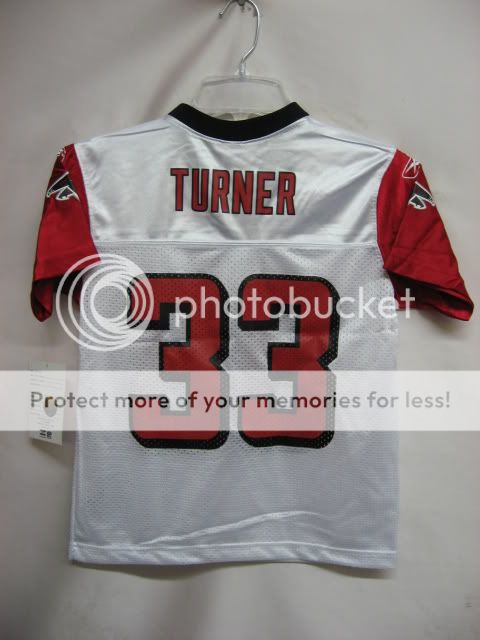 FALCONS NFL YOUTH JERSEY MICHAEL TURNER W X LARGE 18/20  