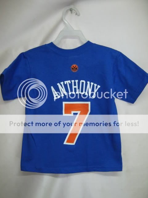 New York Knicks Toddler Jersey Carmelo Anthony Size 4T#  