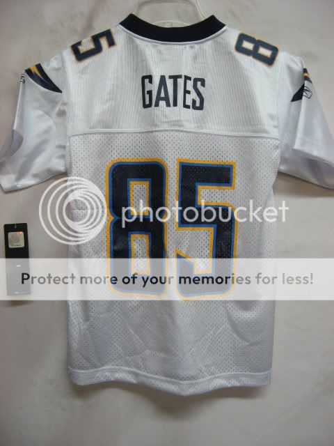 NFL Youth Jersey Chargers Antonio Gates White X Large *  