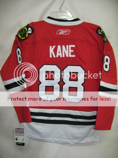 NHL Chicago Blackhawks Premier Jersey Patrick Kane Youth Red Small 