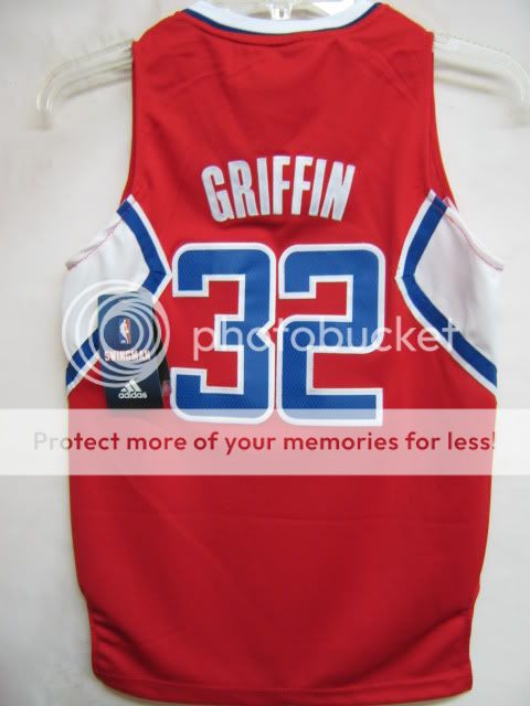 NBA Youth Los Angeles Clippers Swingman Jersey Blake Griffin Red Rev 