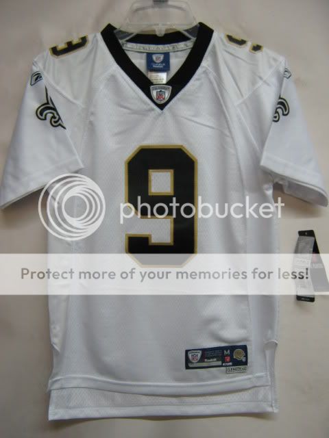 On Sale is a Brand New NFL PREMIER STITCHED EQUIPMENT Jersey of DREW 