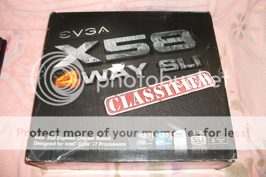 EVGA X58 4 WAY SLI Classified Intel Core i7 / Xeon Skt 1366 