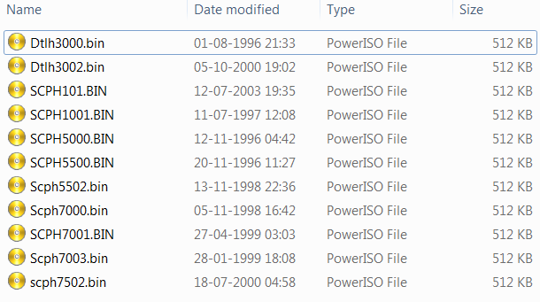 wiisx bios download scph1001.bin